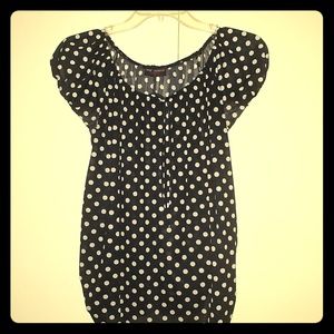 Cute polka dot top